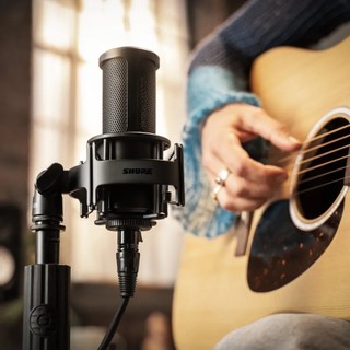 『電容麥再進化』保固免運 舒爾 Shure SM4 大振膜 電容式 麥克風 電容麥 贈線材