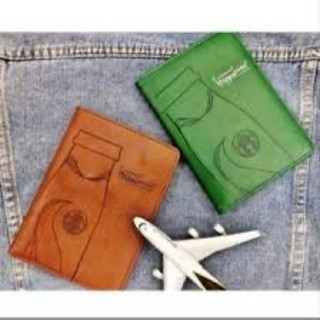 星巴克星冰樂旅遊手札護照咖啡色