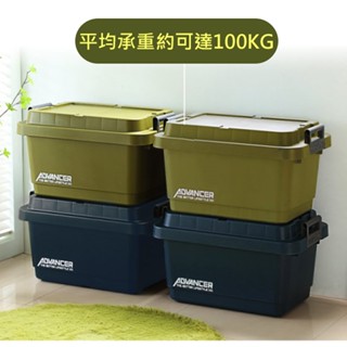 一個也免運(離島偏區/花東除外)-KEYWAY鐵馬重型收納箱60L一入--可承重約100KG