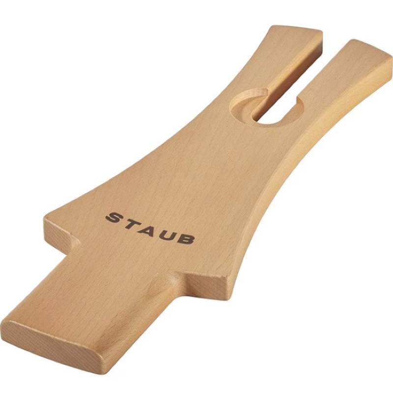 Staub 鍋蓋架 鍋架 鑄鐵鍋蓋架 木質  Vermicular LE CREUSET