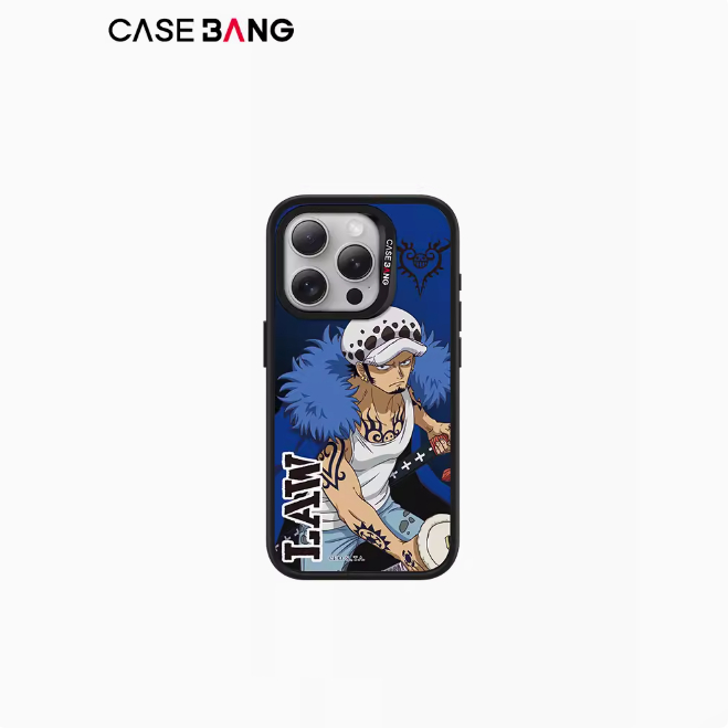 百變殼Casebang X 航海王OnePiece 羅款 適用於iPhone16/15/14/13 防摔手機殼