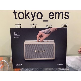 東京快遞耳機館 開封門市 Marshall Acton III 藍芽喇叭 英國搖滾經典藍芽喇叭 公司貨保固一年