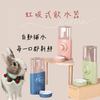 虹吸式飲水器｜兔兔天竺鼠喝水 虹吸式飲水壺 兔兔喝水神器 大容量飲水壺 兔子喝水飲水器安