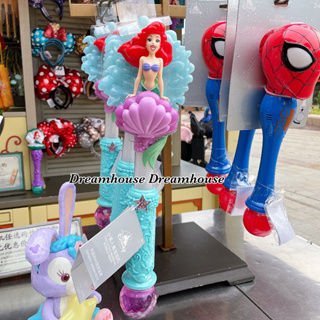 上海迪士尼 小美人魚 泡泡機 聲光 玩具