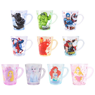 【SuperBO】 迪士尼 漫威 水晶杯(260ml)/漱口杯/兒童水杯 (多款可選)