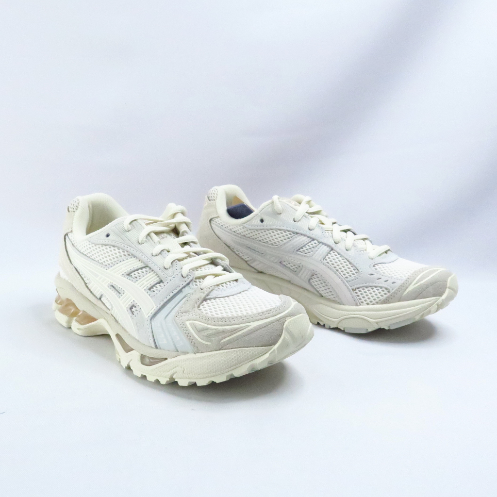 ASICS GEL-KAYANO 14 女 慢跑鞋 避震 支撐 1202A105102 淡綠米白【iSport愛運動】