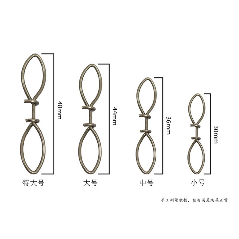 1個都1元 特大～小 魔術快扣別針 不鏽鋼 魔術別針 快扣別針 快速別針 白帶釣組 赤馬 黑喉 培林轉環