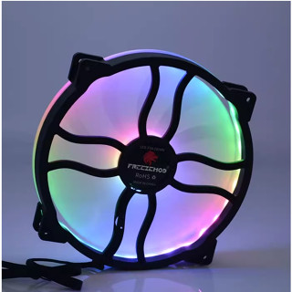 電腦水冷 ARGB 炫彩 20cm大風扇 盒裝 5V 3pin LED ARGB 大部分通用型
