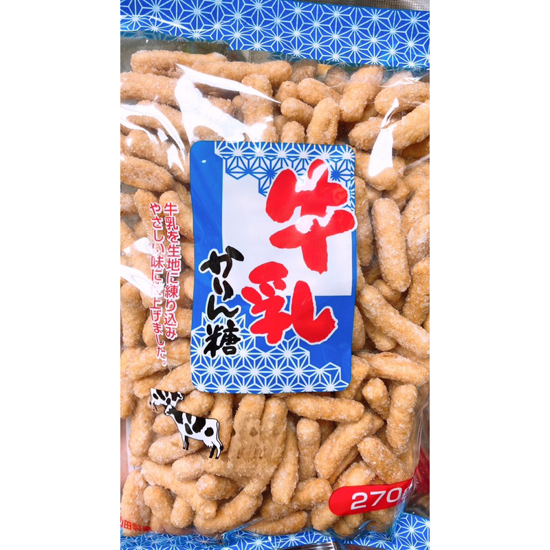 【亞菈小舖】日本零食 山田 花林糖脆餅 牛奶風味 270g【優】