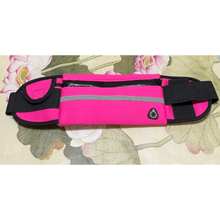 全新 粉紅色 水壺腰包 運動腰包 隱形腰包 魔術腰包 貼身手機包