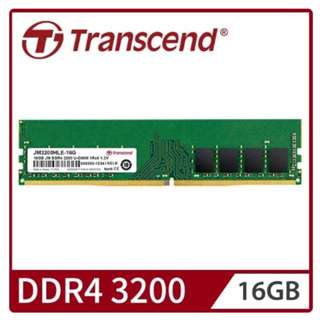 ★台灣製 終身保固★ 【Transcend 創見】 16GB JetRam DDR4 3200 桌上型記憶體