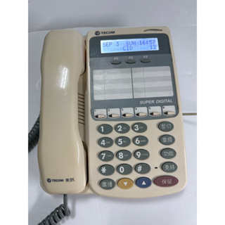 東訊 TECOM 數位電話SD-7706E X 代替 SD-7531D SD-7506D SD-7531E