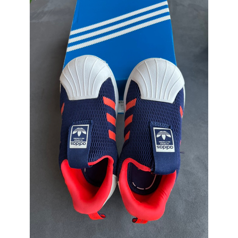 二手正版-愛迪達Adidas superstar 360 16cm-親子鞋-童鞋