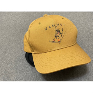 【 MAMMUT 長毛象 】🦣 棒球帽Mountain Cap 休閒 鴨舌帽 1191-00721