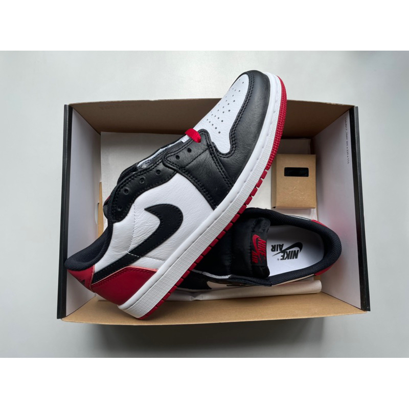 Nike Air Jordan 1 Retro Low OG Black Toe 黑頭 白黑 低筒 CZ0790-106