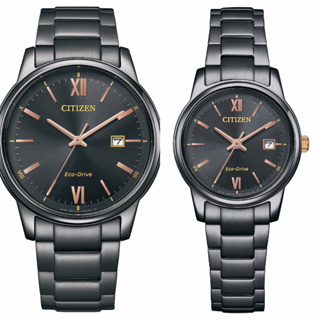 【CITIZEN 星辰】光動能情侶手錶BM6976-72E(40mm)/EW2316-79E(27.5mm)現代鐘錶