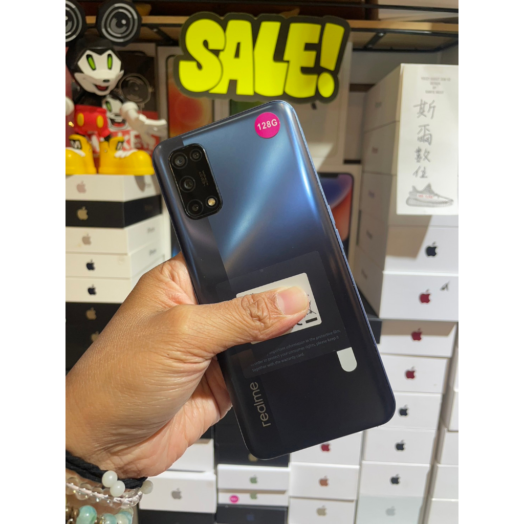 【便宜出售】realme 7 5G 8GB / 128GB  6.5 吋 黑 現貨  有實體店面 可面交 2152