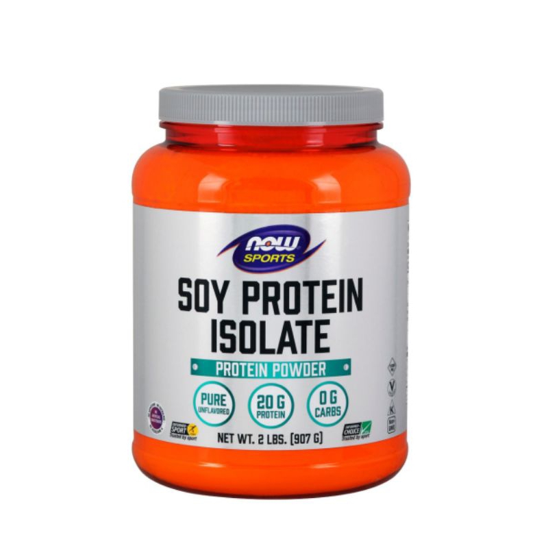 +樂活態度+ Now 大豆分離蛋白粉  乳清蛋白 Soy Protein Isolate 907g 純素無麩質 美國進口