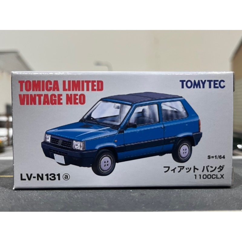 Tomytec TLV LV-n131a Fiat Panda 1/64 飛雅特 絕版
