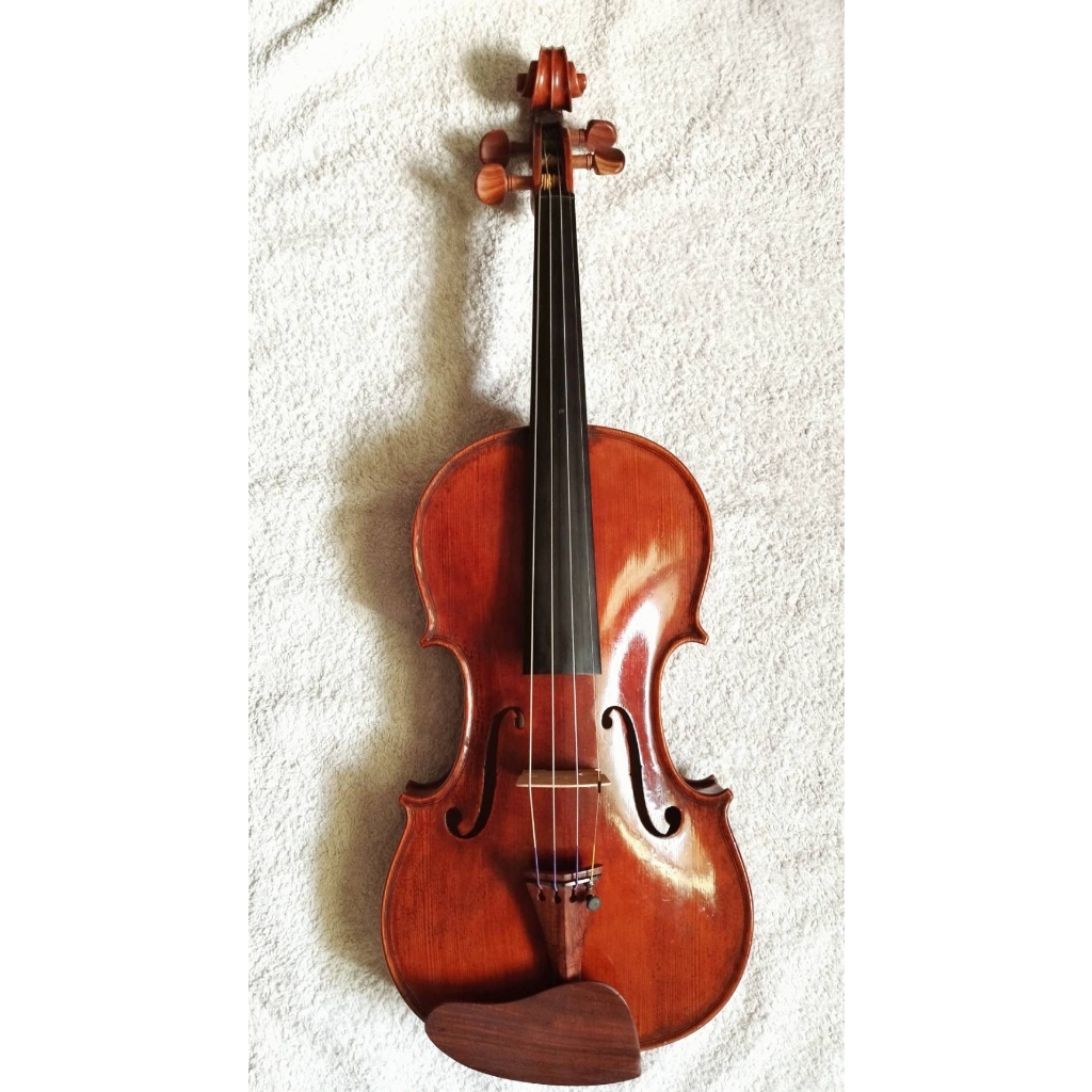 歐洲購回質感手工原木4/4古董老琴小提琴