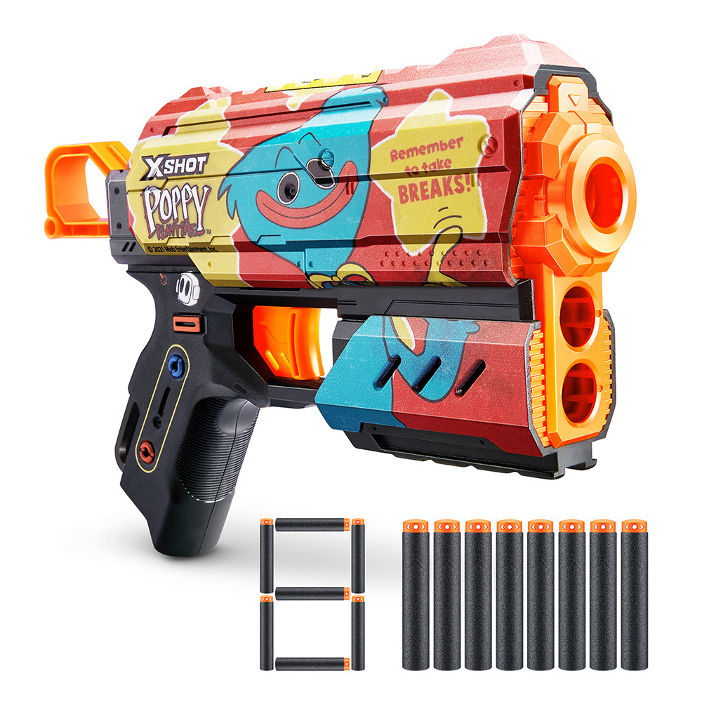 X-SHOT塗裝系列-Poppy Playtime Flux 隨機出貨一款 X射手 玩具槍 正版 振光玩具
