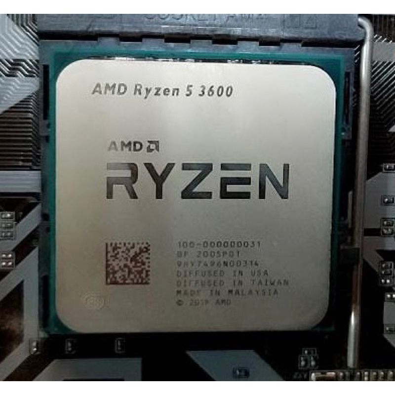 AMD Ryzen™ R5 3600 3.6GHz 模擬12核心 AM4 CPU 中央處理器 7nm