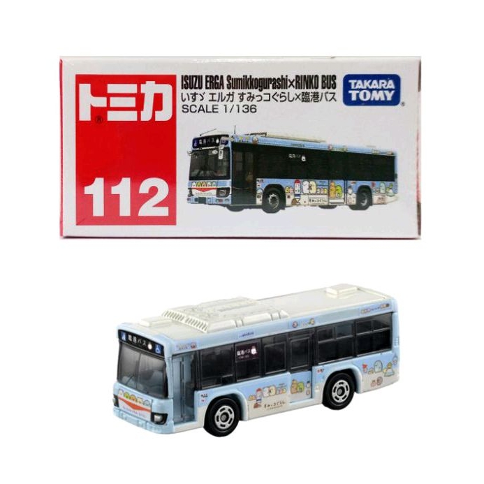 TOMICA 112 ISUZU ERGA × RINKO BUS 角落小夥伴巴士 多美小汽車 麗嬰 號碼車