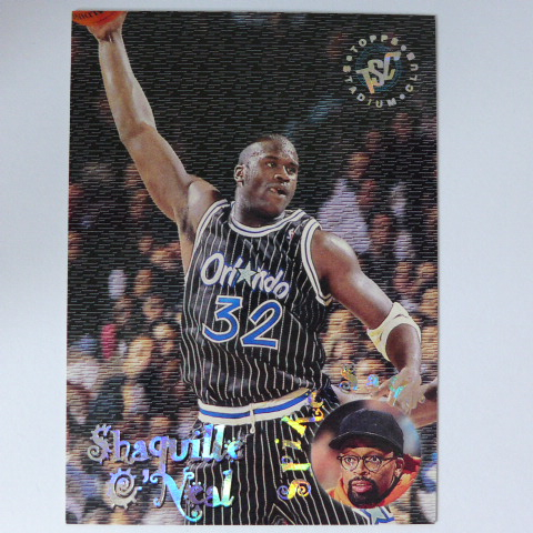 ~Shaquille O'Neal/俠客.歐尼爾~名人堂/大白鯊/超人 1996年TOPPS.NBA特殊卡