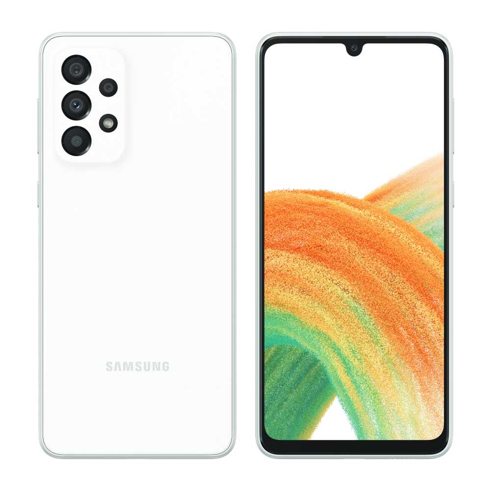 【SAMSUNG 三星】Galaxy A33 6G/128G 6.4吋 5G智慧型手機－白色－極新福利品