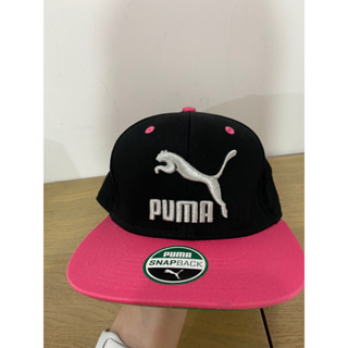 puma 粉&黑鴨舌帽 帽子