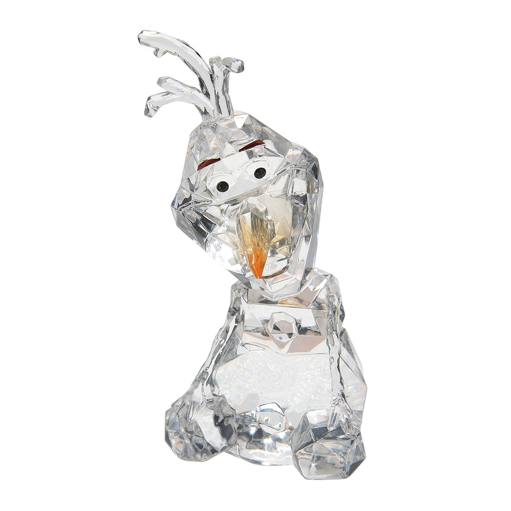 Enesco精品雕塑 Disney 冰雪奇緣 雪寶透明居家擺飾 EN36700