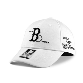 【MLB Old Fashioned Cap】波士頓 紅襪 B 白 老帽 化學式【ANGEL NEW ERA 】