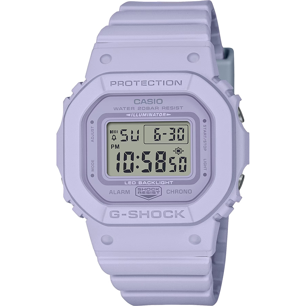 【聊聊私訊甜甜價】CASIO卡西歐G-SHOCK電子腕錶 GMD-S5600BA-6 薰衣草紫