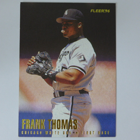 ~Frank Thomas/法蘭克·湯瑪斯~名人堂.重傷害 1996年UD.MLB棒球卡