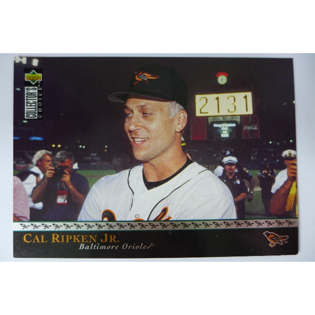 ~Cal Ripken Jr./小卡爾·瑞普肯~名人堂.鐵人 1995年UD.MLB棒球特殊卡