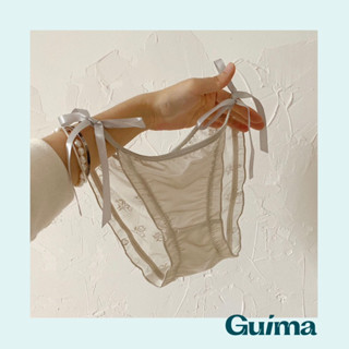 【Guima｜現貨】法式少女 桑蠶絲內褲 絲綢內褲 性感內褲 蕾絲內褲 透氣內褲 珠光內褲 珍珠絲內褲 牛奶絲內褲