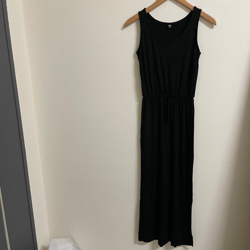 ⚫️UNIQLO 綁帶開衩連身裙