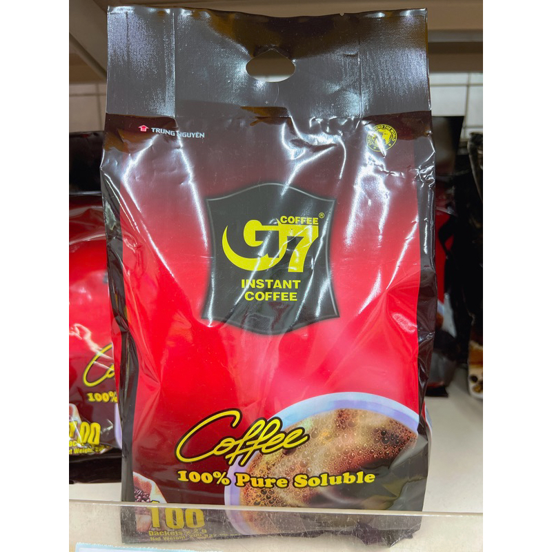 越南 G7黑咖啡🍃一袋100入 CÀ PHÊ G7 ĐEN BỊCH 100GÓI
