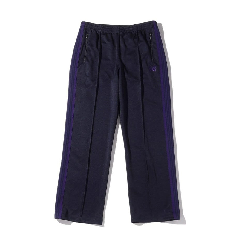 GOSPEL【Needles Track Pant Poly Smooth】長褲 直筒 運動褲 深藍紫 NDS-01