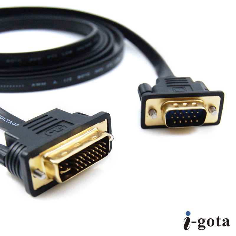 1.5米 CX DVI公 轉 VGA公 專用轉接線 螢幕 DVI頭 線 VGA頭 線 DVI 轉 VGA 獨