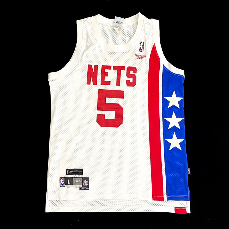 【Allen球衣世界】Jason Kidd 籃網隊 白星復古 原版NBA球衣 電繡 基德