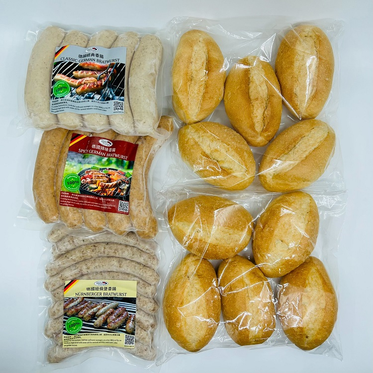 德國香腸家庭套組(4-6人份) German Bratwurst Family Set (for 4-6 people)
