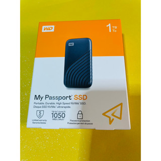 WD My Passport SSD 1TB 外接式SSD USB 3.2