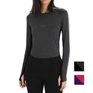 Icebreaker 女 ZoneKnit™ 網眼 長袖 美麗諾 羊毛衣 BF200 保暖 排汗 IB0A56HD