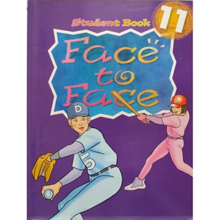 書籍。face to face 11 Student book 英語學習 英語會話 無劃記