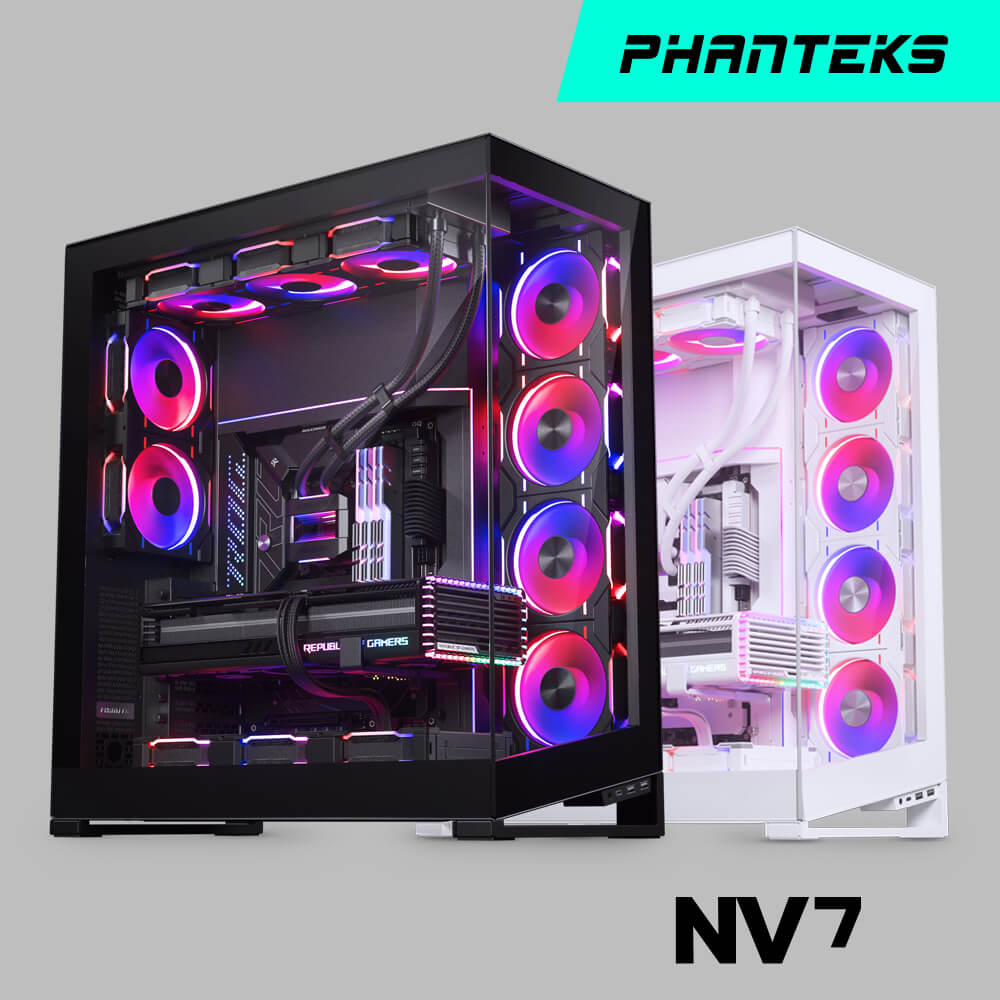 Phanteks	追風者 NV7 旗艦全透側全塔機殼/鋼化玻璃/RGB(最多可安裝12個風扇)