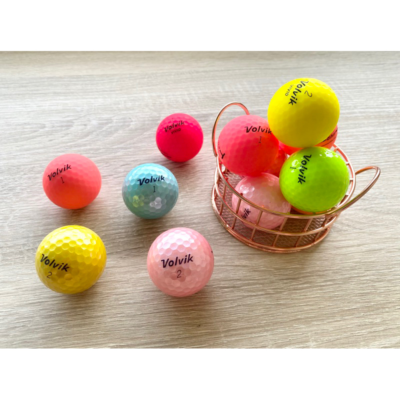 ✨現貨✨Volvik 二手Golf高爾夫球 彩色球 12顆裝