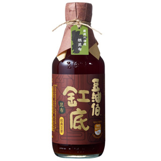 豆油伯 昆布缸底釀造醬油 300ml【家樂福】