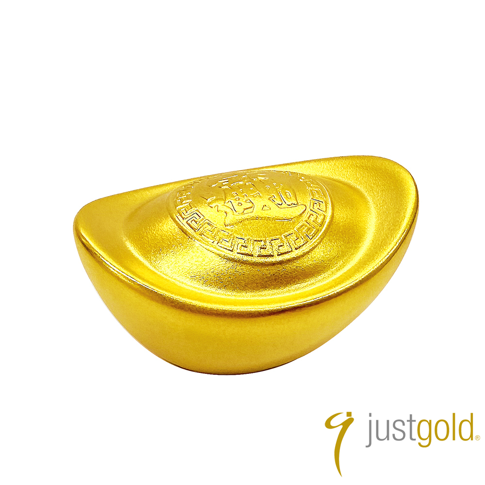 【Just Gold 鎮金店】財聚純金元寶(小1) 10克