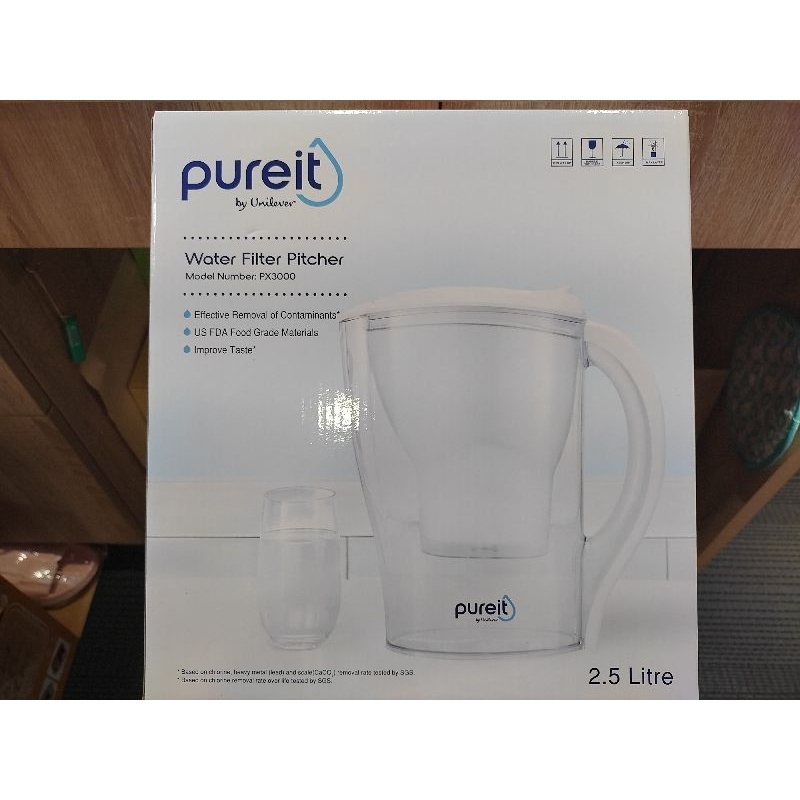 pureit濾水壺2.5L 內含濾芯1入